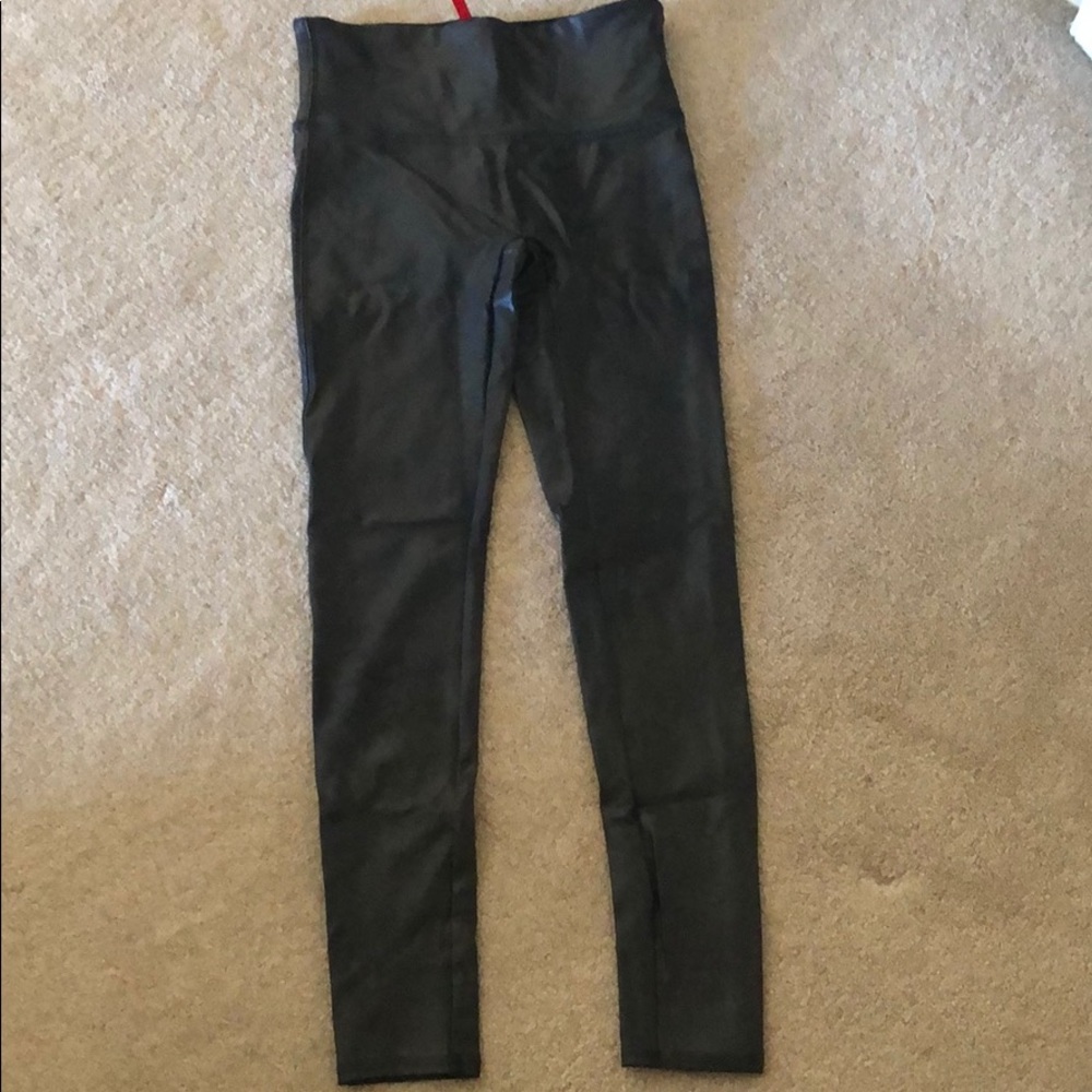 Spanx faux leather legging